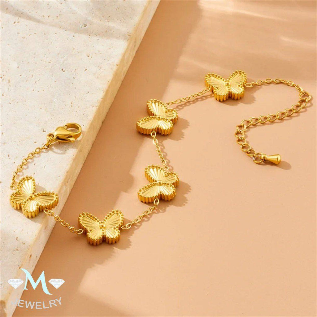 Butterfly 4-Piece Jewelry Set